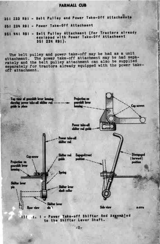 Belt Pulley and Power TakeOff Attachments